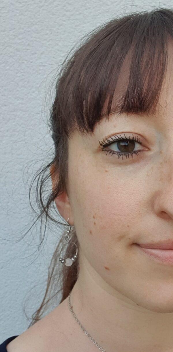Boucles d'oreilles Cœur ouvert – Image 2