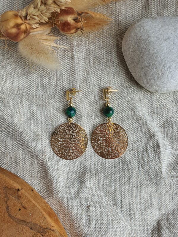 Boucles d'oreilles forêt enchantée – Image 3