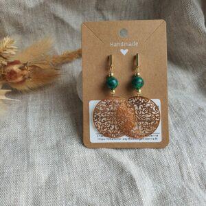 Boucles d'oreilles forêt enchantée