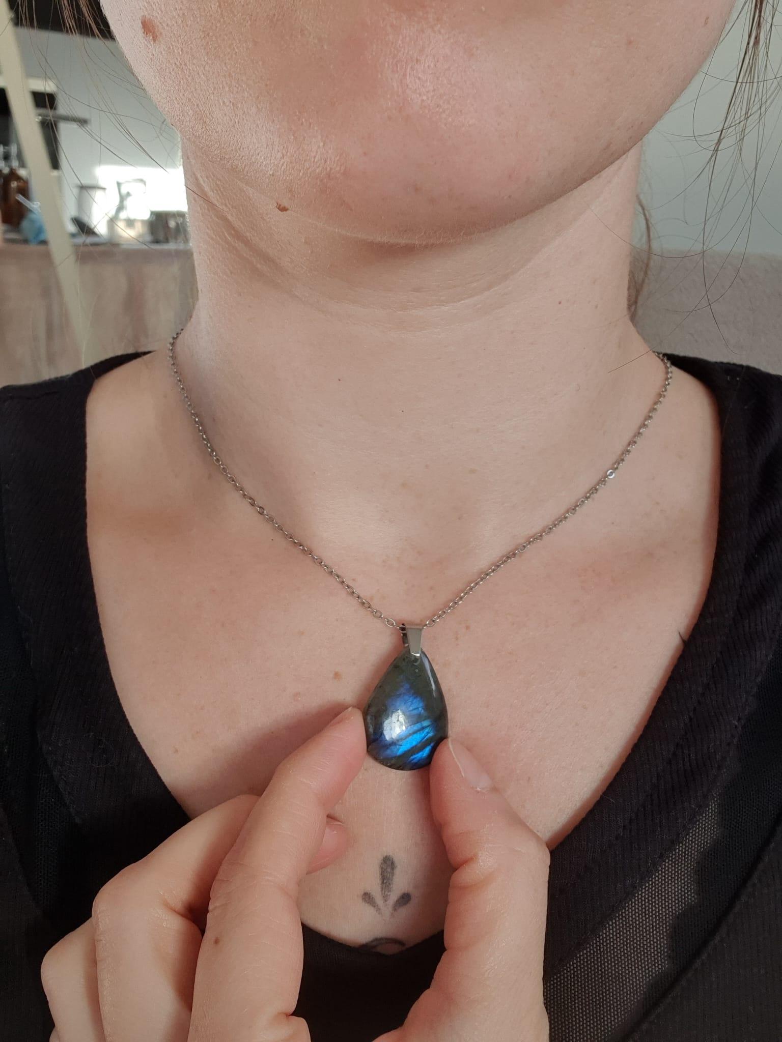 Pendentifs en Labradorite