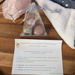 pochon câlin réconfortant lithothérapie