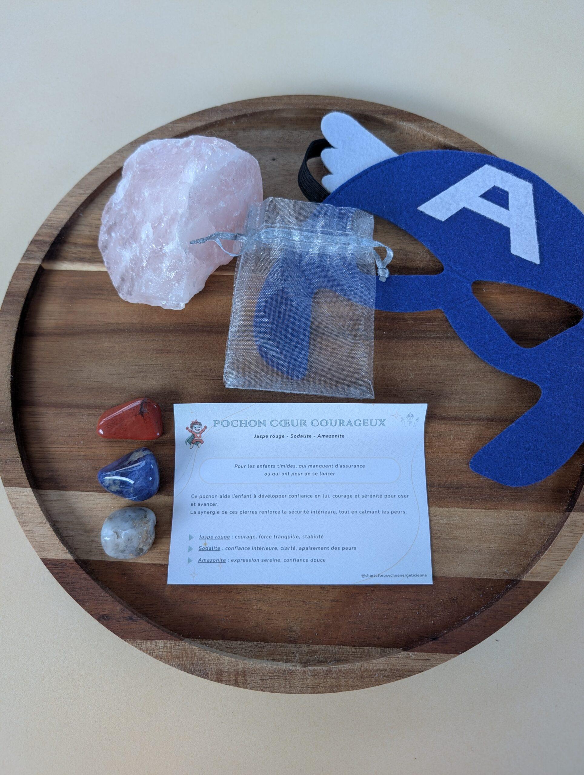 Pochon cœur courageux – Image 3