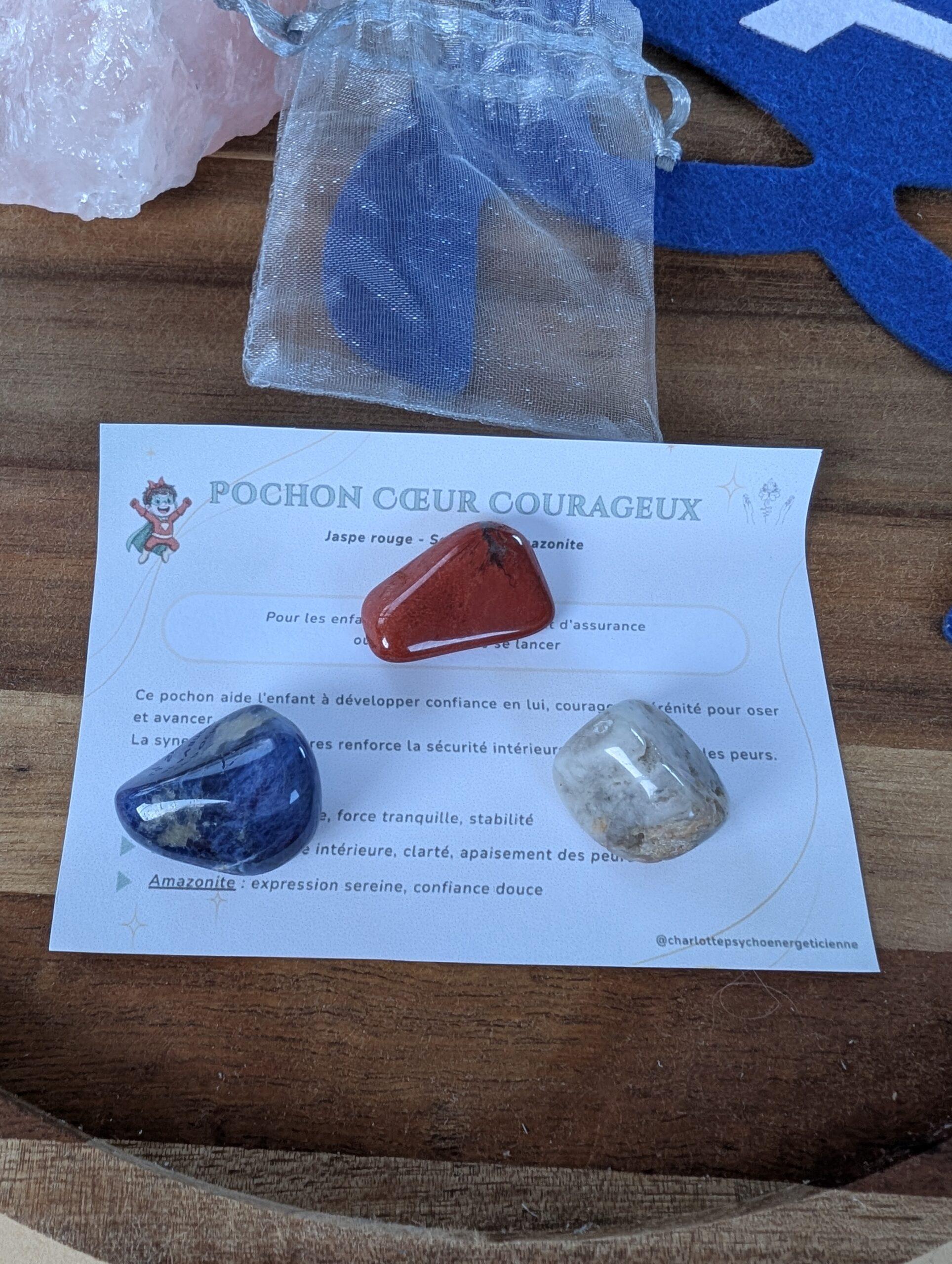 Pochon cœur courageux – Image 2